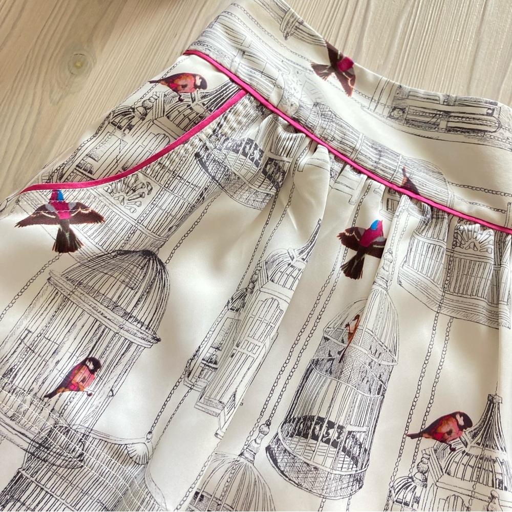 Ted Baker London Whimsical Birds Skirt - Picture 3 of 11
